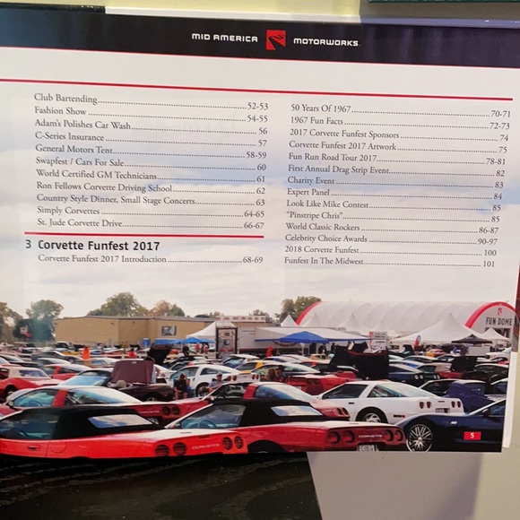 Welcome to Corvette Funfest Celebrating 50 Years of 67s Hardcover Book - Picture 7 of 11